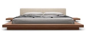 Japanese Zen-inspired Platform Bed