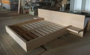 Japanese Zen-inspired Platform Bed