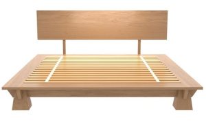 Japanese Zen-inspired Platform Bed