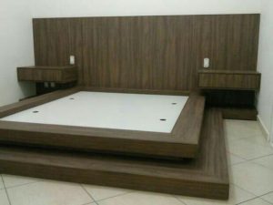 Japanese Zen-inspired Platform Bed