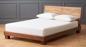 Japanese Zen-inspired Platform Bed