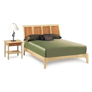 Maple Wood Sleigh Bed