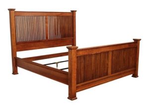 Maple Wood Sleigh Bed