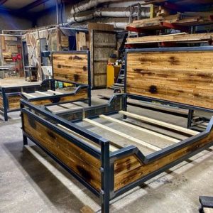 Metal Frame King Size Bed