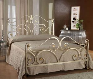 Metallic King Size Bed