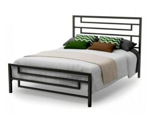 Metallic King Size Bed