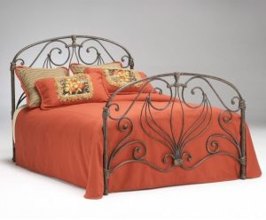 Metallic King Size Bed