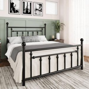 Metallic King Size Bed