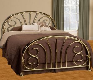 Metallic King Size Bed