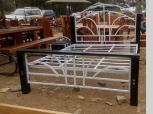 Metallic King Size Bed