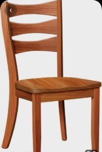Mid-Century Modern Wooden Dining Chair