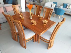 Minimalist Oak Square Dining Table