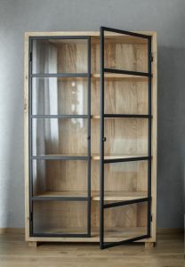 Mirrored Shoe Cabinet