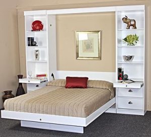 Murphy Bed with Desk Integration