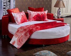 Rotating Circular Platform Bed