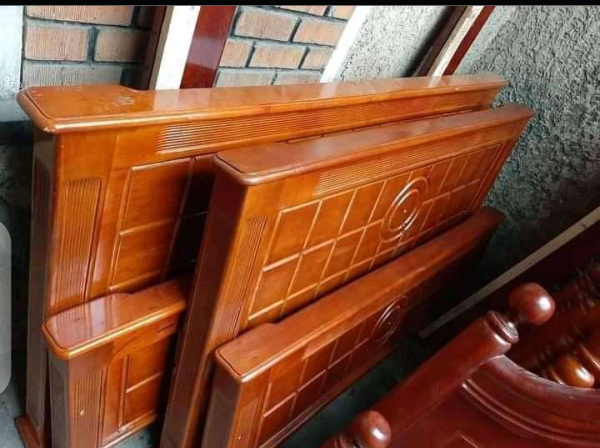 Simple Wooden Bed