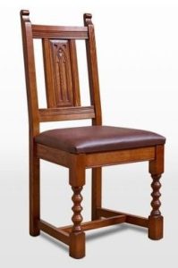 Traditional Carved Wooden Dining Chair