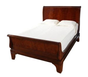 Twin Size Sleigh Bed in Vibrant Colors