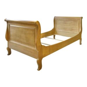 Twin Size Sleigh Bed in Vibrant Colors