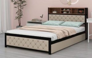 Upholstered Elegance Platform Bed