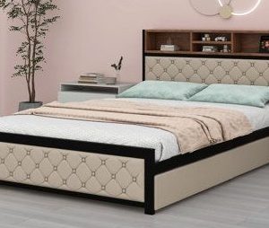 Upholstered Elegance Platform Bed