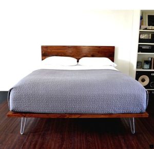 Urban Minimalist Platform Bed