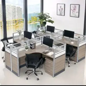 Compact Office Cubicle Desk