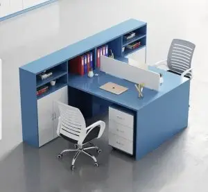 Compact Office Cubicle Desk