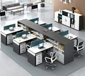 Compact Office Cubicle Desk