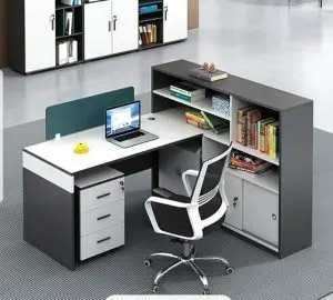 Compact Office Cubicle Desk