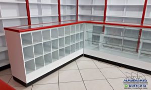 Corner Glass Display Unit