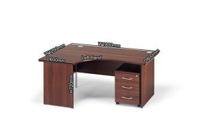 Curved Office Desk