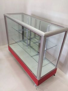 Glass Merchandise Display Tower