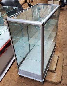 Glass Merchandise Display Tower