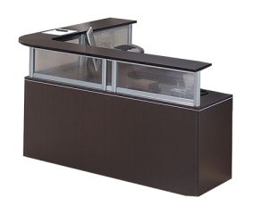 Glass-Top Reception Table 