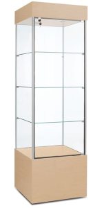 Glass Watch Display Table