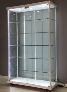 Illuminated Glass Showcase