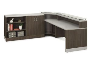 L-Shaped Reception Table