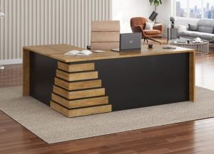 L-Shaped Reception Table