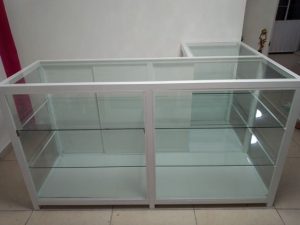 Modern Glass Display Counter