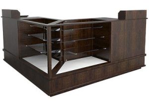 Modern Glass Display Counter