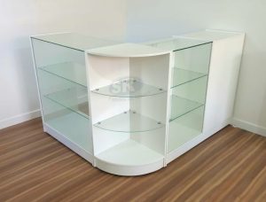 Modern Glass Display Counter