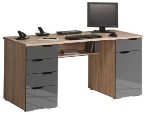 Multi-Drawer Office Desk