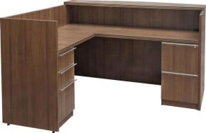 Solid Wood Reception Table