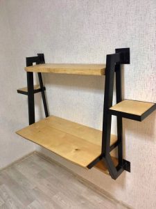 Space-Saving Wall-Mounted Desk