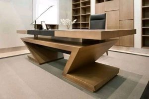 Traditional Wooden Charm Office Desk