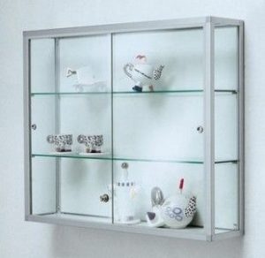 Wall-Mounted Glass Display Cabinet