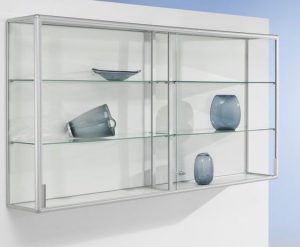 Wall-Mounted Glass Display Cabinet
