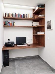 Wall-Mounted Office Desk