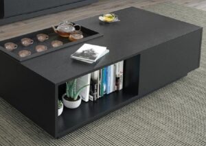 Black Lacquer Coffee Table